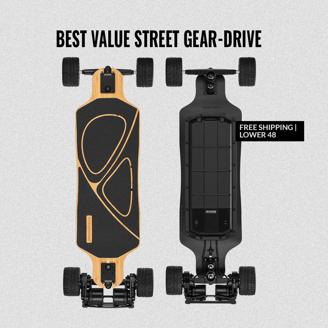 LINNPOWER ZEPHYR- Electric Streetboard - Recensione Skateboard elettrico